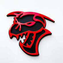 Demon 3D Badge Wing Badge Emblem 4