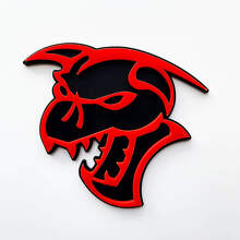 Demon 3D Badge Wing Badge Emblem 5