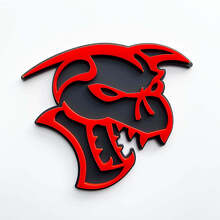Demon 3D Badge Wing Mirror Badges Emblem 2 4