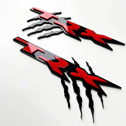 TRX Claw Marks 3D Fender Badge Emblem for Dodge Ram 1500 TRX