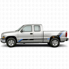 Rising Accent Door & Bedside Vinyl Stripes for Chevrolet Silverado 1500 GMT800 1999-2007_3