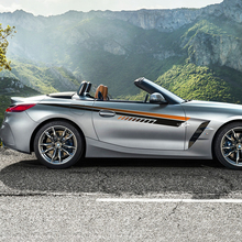 Side Accents Strobe Door Stripes Vinyl Decal Sticker fit to BMW Z4
 2