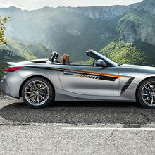 Side Accents Strobe Door Stripes Vinyl Decal Sticker fit to BMW Z4
 2