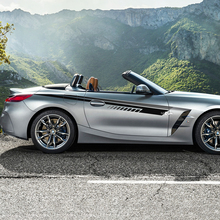 Side Accents Strobe Door Stripes Vinyl Decal Sticker fit to BMW Z4
 3