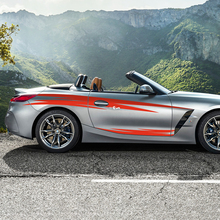 Side Accents Tribal Door Stripes Vinyl Decal Sticker fit to BMW Z4
 2