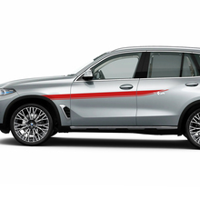 Dynamic Racing Side Stripe Sticker Decal Kit for BMW X5 G05 - Custom Vinyl Graphics
 3