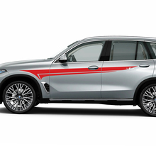 Accent Racing Side Doors Stripe Decal Kit for BMW X5 G05
 4