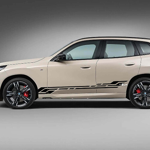 Side Door Stripes Decal Kit - Custom Vinyl Graphics 2 for BMW X3 G45 G01 or F25