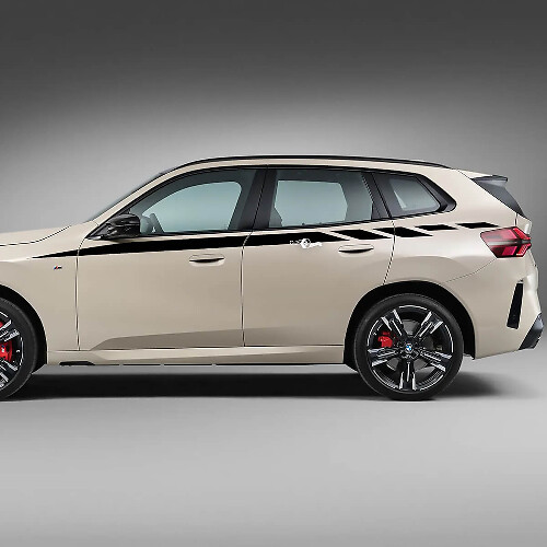 BMW X3 2024 Side Door Stripes Decal Kit - Custom Vinyl Graphics for G01 & F25 2
