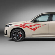 Side Door Tribal Decal Kit - Custom Vinyl Graphics 2 for BMW X3 G45 G01 or F25 2