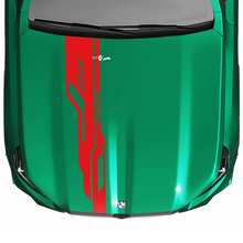Stripes Racing Modern Look Hood Decal for BMW 5 Series G60 M5 G90
 5
