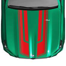 Stripes Racing Modern Look Hood Decal for BMW 5 Series G60 M5 G90
 6