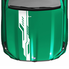 Stripes Racing Modern Look Hood Decal for BMW 5 Series G60 M5 G90
 8