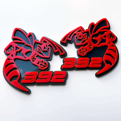 392 Hornet Bee 3D Badge Wing Mirror Badges Emblem