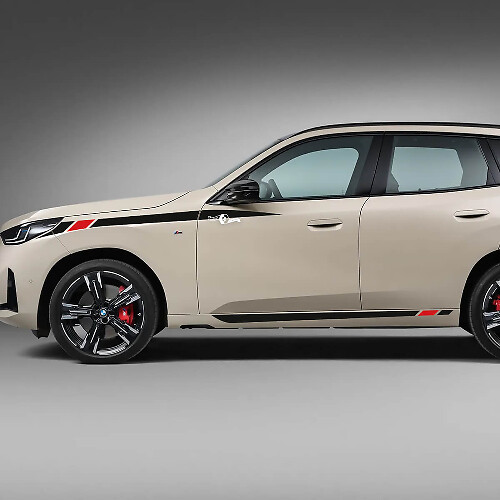 BMW X3 2024 Side Door Stripes Decal Kit - Custom Vinyl Graphics for G01 & F25 4
