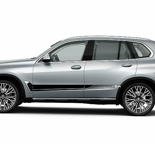 Accent Racing Lower Strobe Stripe Decal Kit for BMW X5 G05
