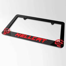 Hellcat Vehicle License Plate Covers Frames Vehicle Decor fit to Dodge Hellcat
 2