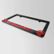 Hellcat Vehicle License Plate Covers Frames Vehicle Decor fit to Dodge Hellcat
 3