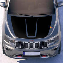 Blackout Hood Graphics Vinyl Wrap Decal for Jeep Grand Cherokee Trackhawk_3