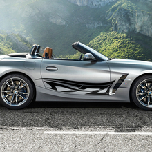 Side Door Tribal Stripes BMW Z4 Vinyl Decal Sticker
 5