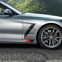 M Style Z4 Side Skirt Vinyl Decal Sticker for BMW Z4_4