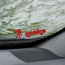 Palm's Jeep Wrangler Windshield Easter Egg Corner Decal - Custom Vinyl Graphic
 2