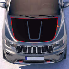 Trailhawk Hood Graphics Vinyl Decal for Jeep Cherokee Trailhawk_2