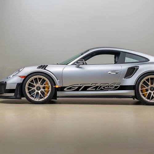 GT2 RS Side Stripes Vinyl Decal Kit for Porsche 991
