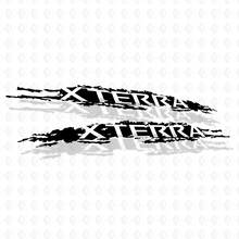 Bed Side Splash Grunge Distressed Nissan Xterra Graphics Vinyl Stickers Decals
 3