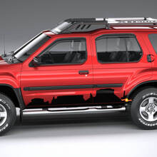 Side Mountains Nissan Xterra Graphics Vinyl Stickers Decals 1
 2