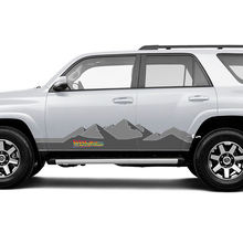 Back To The Mountains Side Door Rocker Panel Vinyl Decals Stickers for Toyota Trucks
 2