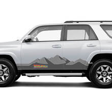 Back to the Mountains Side Vinyl Decals Kit for Toyota 4Runner_2