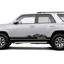 Back To The Mountains Side Door Rocker Panel Vinyl Decals Stickers for Toyota Trucks 2
 2