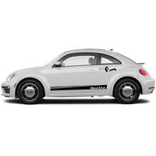Volkswagen Beetle Side Doors Rocker Panel Vinyl Stripes Decals Stickers 10
 3