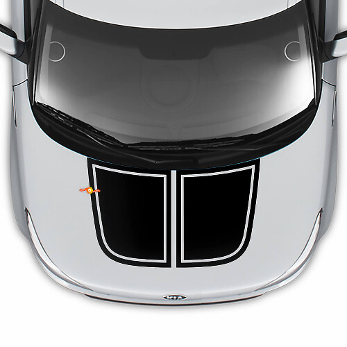 Bonnet Decal Wrap Vinyl Decals Graphics Stickers for Kia Soul