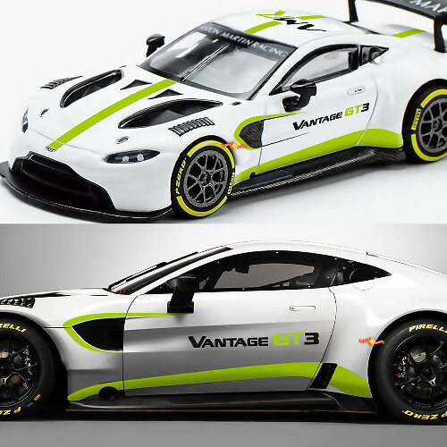 Vantage Logo & Full Kit Stripes Vinyl Decal for Aston Martin Vantage GT3
