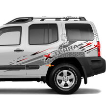 Side Nissan Xterra Splash Graphics Vinyl Stickers Decals
 2