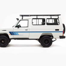 Retro Side Classic Stripes Decal Kit for Toyota Land Cruiser J75 Series
 2