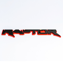 Raptor 3D Badge Fender Tailgate Badges Emblem for Raptor trucks
 3