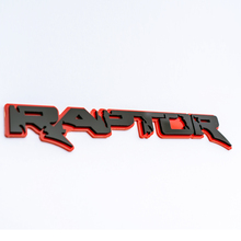 Raptor 3D Badge Fender Tailgate Badges Emblem for Raptor trucks
 4