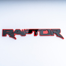 Raptor 3D Badge Fender Tailgate Badges Emblem for Raptor trucks
 6