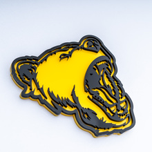 Bear Grizzly 3D Badge Fender Tailgate Badges Emblem
 3