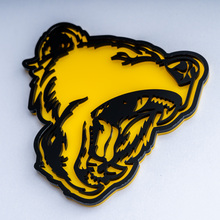 Bear Grizzly 3D Badge Fender Tailgate Badges Emblem
 4