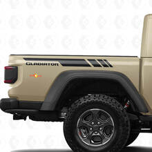 Rear Side Stripes for Jeep Wrangler Gladiator JLU Vinyl Sticker Decal Kit
 2