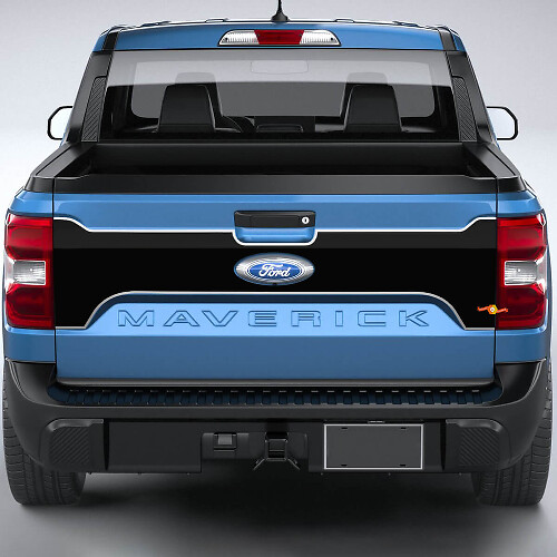 Ford Maverick Tailgate Blackout Graphics Decals Stickers
