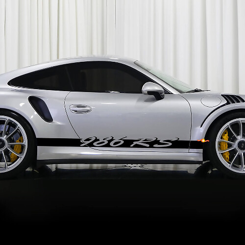 986 RS Side Stripes Vinyl Decal Kit for Porsche 986