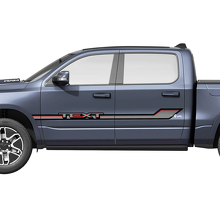 Custom Door Side Stripes Vinyl Decals Kit for Dodge Ram 1500 REV_2