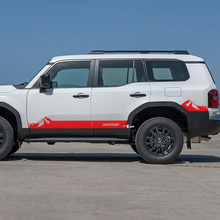 Toyota Land Cruiser Side Rocker Panel Mountains Stripes Decals Vinyl Graphic Decals
 3