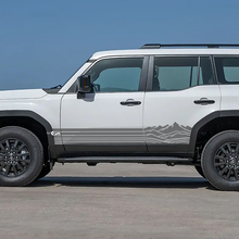 Toyota Land Cruiser Side Rocker Panel Mountains Stripes Decals Vinyl Graphic Decals 2
 2