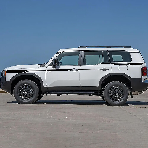 Toyota Land Cruiser Side Stripes Decals Vinyl Stickers Graphic
